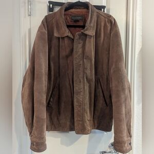 Vintage Banana Republic Suede Leather Jacket